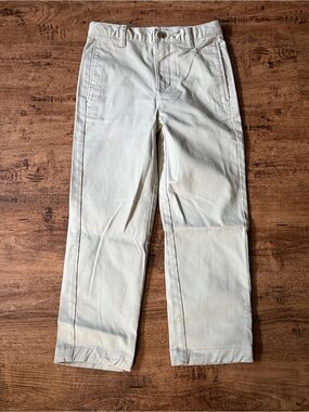 Kids neutral Straight-Leg Pants with slide button size 7 cat & jack